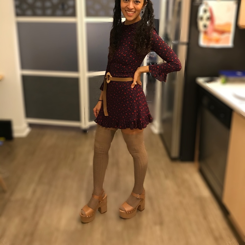 Steve Madden Platform Clogs 6in Sz 7.5